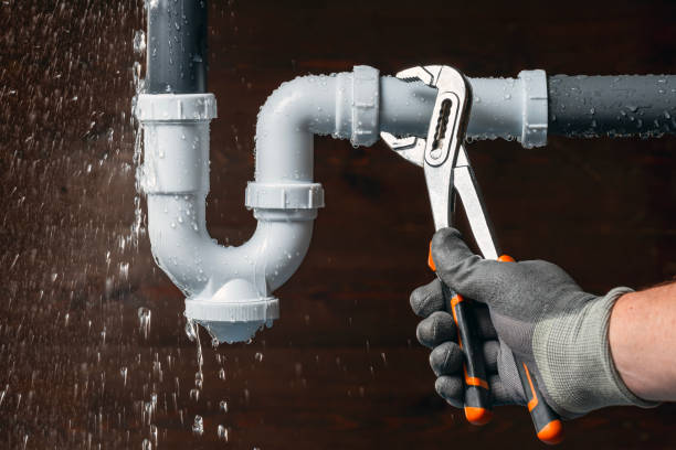 Professional Drain Cleaning technician working in Maury, NC